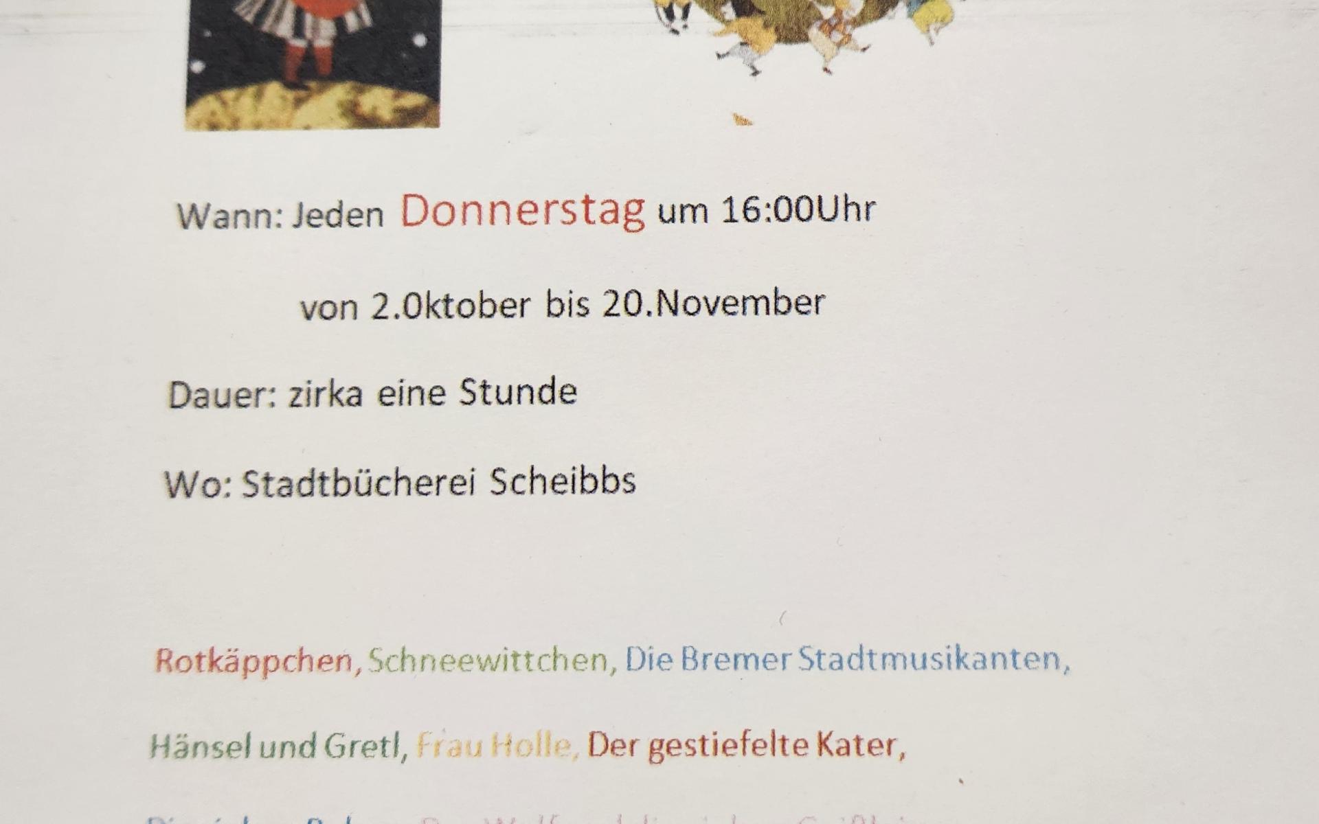 Märchenstunde
